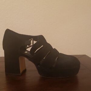 SILENT D Oddiez Black Pumps